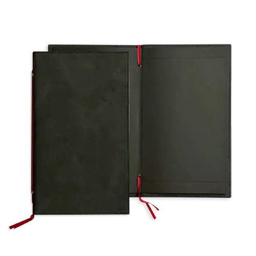 差し込み メニューブック No.0215 ブラックでまとめたおしゃれでかっこいいドリンクメニュー